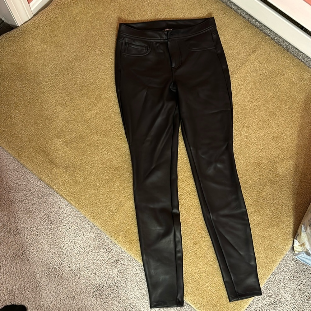 Skinny Leather Pants